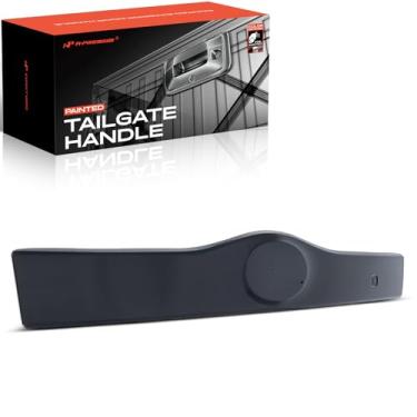 Imagem de A-Premium Guarnição da maçaneta da porta da porta do elevador da porta traseira compatível com Toyota Prius 2004-2009, preto