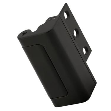 Imagem de Generic Fechadura de Segurança Porta, Fácil de Instalar, à Prova de Ferrugem, Fechadura de Segurança Doméstica, Liga de Alumínio, Acabamento Elegante, Resistente à Violação para Escritório (Preto)