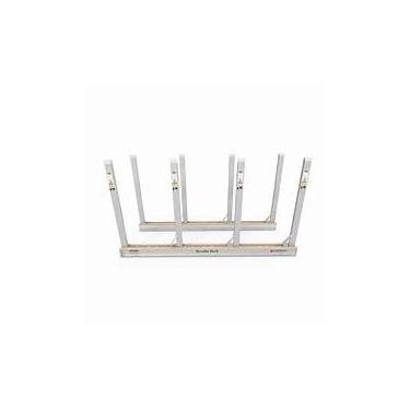 Imagem de Kit de rack Aardwolf – ABR0107 | Trilhos de aço galvanizado resistente de 3 metros e 8 pinos (139 cm de altura) para pacotes de mármore, granito e laje