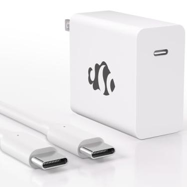 Imagem de NIMO Carregador de laptop USB-C de 100 W, adaptador de carregamento rápido com cabo de 2 metros, compatível com MacBook Pro, iPad Pro, Samsung Galaxy