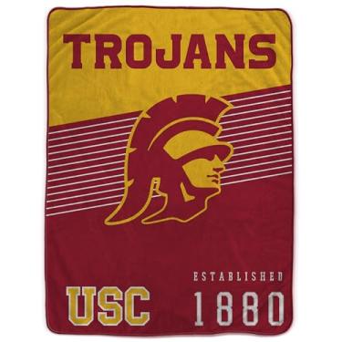 Imagem de Pegasus Sports NCAA Michigan State Spartans Capacete Listras Royal Plush Blanket