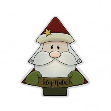 Imagem de Luminária Árvore de Natal com Papai Noel LED