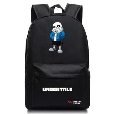 Imagem de Mochila Undertales Sans Cartoon Kids School Oxford 45cm