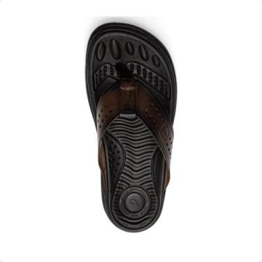 Imagem de Chinelo Masculino Dedo Pegada Cravo, Cravo, 42