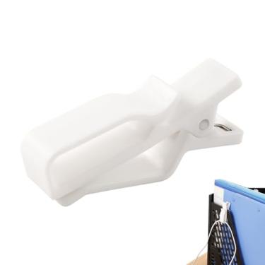 Imagem de Clipe de | Suporte de fio de silicone – Organizador de cabos, mesa de cabeceira, quarto, sala de estar, organização de gerenciamento