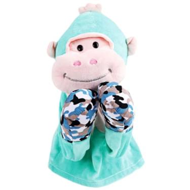 Imagem de Puppets de mão para crianças, fantoches de pelúcia, Puppet de mão de boxe kung fu com sons e ação, PLUSH TOY PLUSH ENCOLHADO PROPUTAM