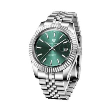 Imagem de Relógio Automático Masculino De Aço Inoxidável 42MM 100M À Prova D'Águ