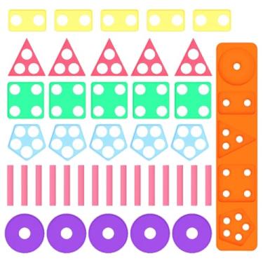 Imagem de Brinquedo De Empilhar Formas | Empilhador Educativo de Silicone para Crianças,Brinquedo de Empilhamento e Encaixe de Formas para Crianças,para Casa Escola Jardim de Infância Aniversário Menin