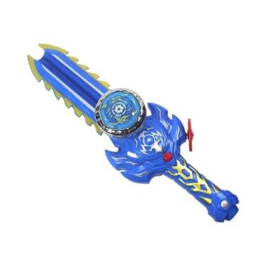 Imagem de Brinquedo De Giroscópio Em Forma De Espada Lançador De Espada Jogo Int