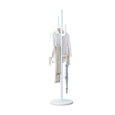 Imagem de Rack organizador de casacos, cabideiro, quarto, canto, árvore, para sala de estar, corredor, cabide vertical, para casacos, casacos, chapéu, guarda-chuva