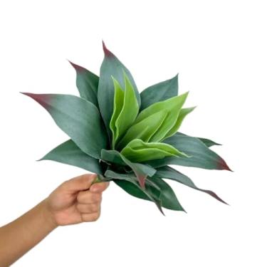 Imagem de Suculenta 25 CM Dracaena Avulsa Artificial Decoração Flores Artificiais Arranjos Festas(1,Verde Fosco)