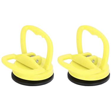 Imagem de Ventosas 2 peças - Ventosa de vidro, extrator de amassado de carro e ferramenta de abertura - Ventosas resistentes - Ventosas de vácuo - Ventosas pequenas para acampamento, amassado de carroceria de