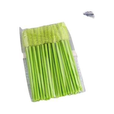 Imagem de 50 Unidades De Escovas De Máscara Descartáveis, Aplicadores De Cílios,