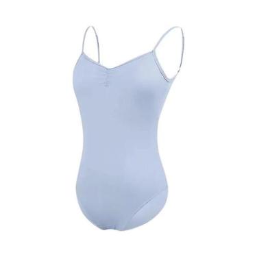 Imagem de Camisola De Ballet Com Alças Ajustáveis Para Mulheres, Macacão Sem Man