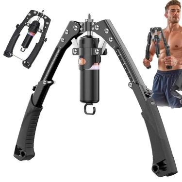 Imagem de Aparelho Exercitador Braço Abdomen Musculaçao Academia Treino Força Resistente Ajustavel Fitness Reabitaçao