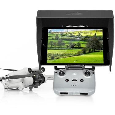 Imagem de Capuz de tela plana antirreflexo magnético dobrável para DJI Mini 3 - 