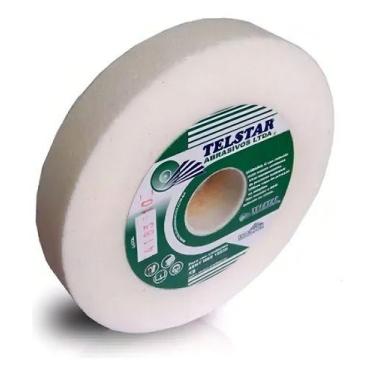 Imagem de Rebolo Branco 6 x 3/4 x 1.¹/4 AA100 - Telstar 308038