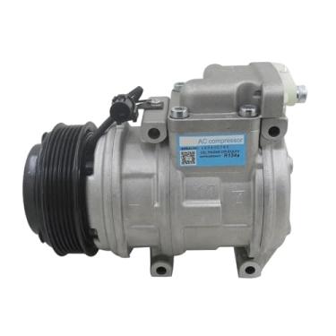 Imagem de Compressor de ar condicionado AC 6652300211 10PA17C, compatível com SsangYong NB100S Rexton Rodius Stavic 2.7, compatível com Mercedes Benz MB100 6611303415