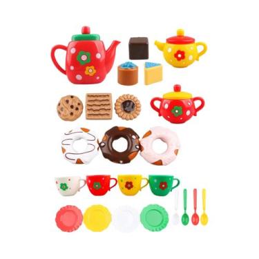 Imagem de Conjunto De Chá Da Tarde Para Meninas, Brinquedos De Cozinha Para Cria
