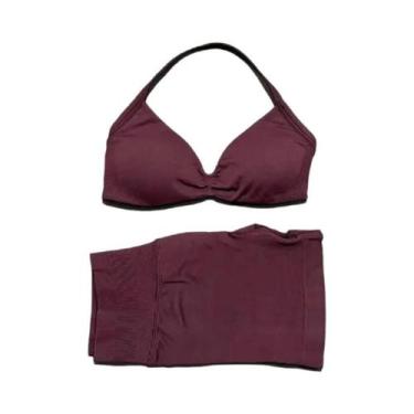 Imagem de Conjunto Esportivo Feminino Com Alças 2 Peças Top De Yoga E Shorts Com