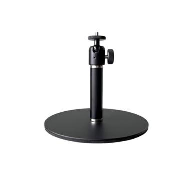 Imagem de KHUTRW3D Suporte para projetor, suporte de mesa adequado para cabeceira, sem perfuração, prateleira de projetor de liga de alumínio, suporte de projetor