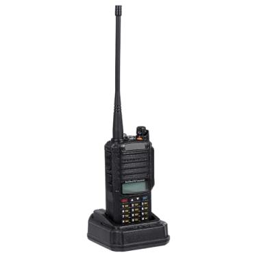 Imagem de Mingzhe Display LCD de Alta Potência de Banda Dupla Walkie Talkie Com Suporte para 128 Canais Portátil para Comunicação Ao Ar Livre (Plugue dos EUA)