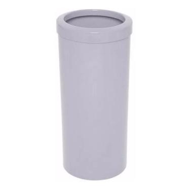 Imagem de Lixeira Plástica 22 Litros Com Aro CB39A Branco - jsn