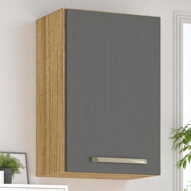 Imagem de Armário 1 Porta 400 Lapis Freijó Gris