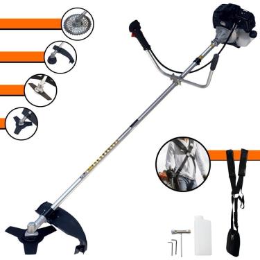 Imagem de Roçadeira à Gasolina Rt43lb25a Toyama 43cc + Faca 2p + 40d