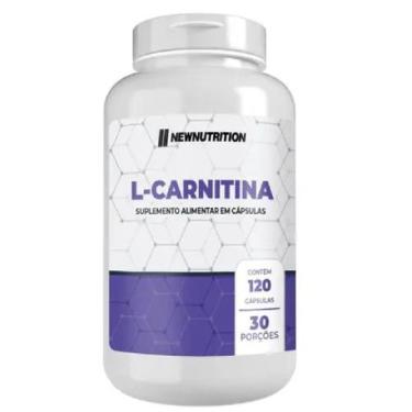 Imagem de L- Carnitina 2000mg 120 Caps Newnutrition, Sem Sabor