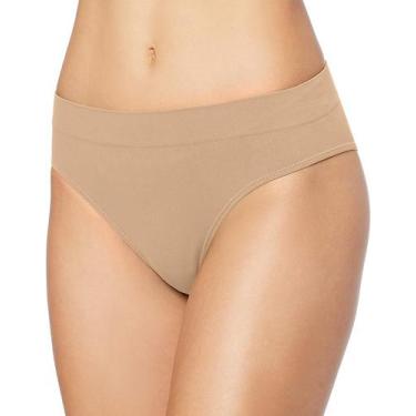 Imagem de Calcinha Lupo Biquíni Sem Costura Loba Poliamida Ref 40400, Natural, M