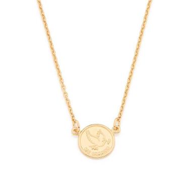 Imagem de Colar gargantilha banhado ouro 3x 24k 18k e 22k rommanel redondo espír