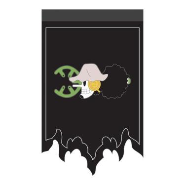 Imagem de Flâmula Usopp One Piece Jolly Roger Coleção De Parede - GS