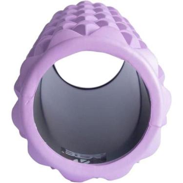 Imagem de Rolo De Liberação Miofascial Diamond - Lilás E Preto - Acte