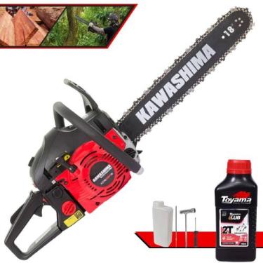 Imagem de Motosserra Kawashima KCS-520S À Gasolina Motor 2T 50,8cc Com Sabre 18'