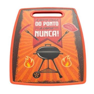 Imagem de Tabua De Corte Carnes Legumes Frutas 30cm X 20cm - PRA VC, A GENTE PAS