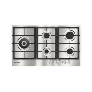 Imagem de COOKTOP ELETTROMEC LUCE 5 BOCAS A GÁS 90CM BIVOLT CKG-5Q-90-LC-3ZEA