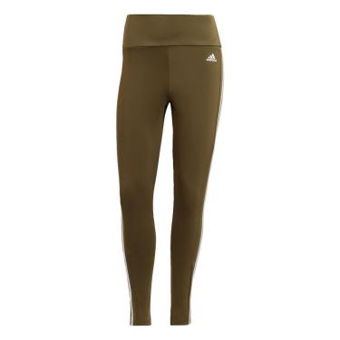 Imagem de Calça Adidas Esportiva 7/8 Cintura Alta Designed To Move 3Stripes   Feminina-Feminino