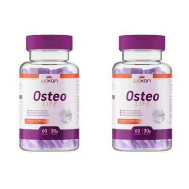 Imagem de Kit2 - 2 Caixas de Osteo Life 60 Cápsulas Loxan - LOXAN SUPLEMENTOS