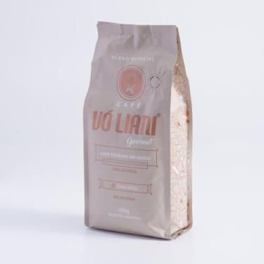 Imagem de Kit 4 unidades Café Torra Média em Grãos Gourmet Arábica Vó Liani 2kg 