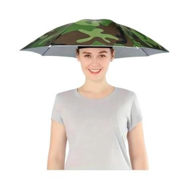 Imagem de Chapéu De Pesca Para Verão Com Proteção Solar E De Chuva Montado Na Ca