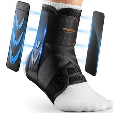Imagem de Suporte de tornozelo WHCOOL Slim-Fit para torção de tornozelo