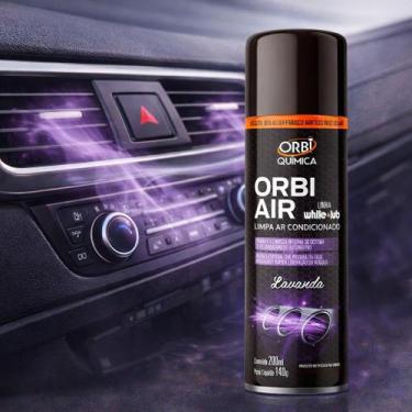 Imagem de Spray higienizador de ar condicionado orbi air 200ml lavanda
