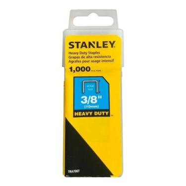 Imagem de Grampos para uso pesado 3/8 Pol 1000 pçs Stanley Tra706t