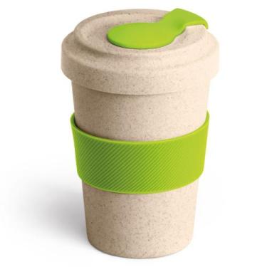 Imagem de Copo Fibra de Bambu 500ml Ecologic TopGet, Verde Claro