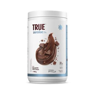 Imagem de True Whey Zero Lactose Chocolate 70% Cacau True Source 900g Sabor:Choc