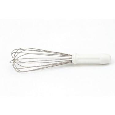 Imagem de Batedor Fouet 25cm Inox Pera Manual Cozinha Confeitaria - Dona Lella