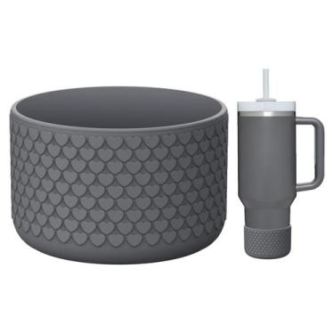 Imagem de Bota de Silicone WUQID para Garrafa Hydro Flask Wide Mouth 32oz