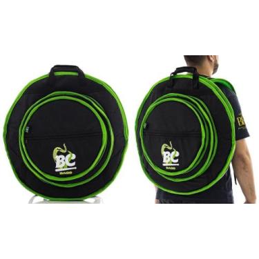 Imagem de Bag de Pratos Batera Clube BC Octogear Premium para pratos até 22 com 