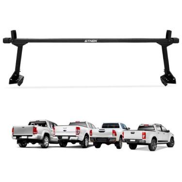 Imagem de Rack Alto Goleira 1800mm Removível Picapes Média Preto Gtnox